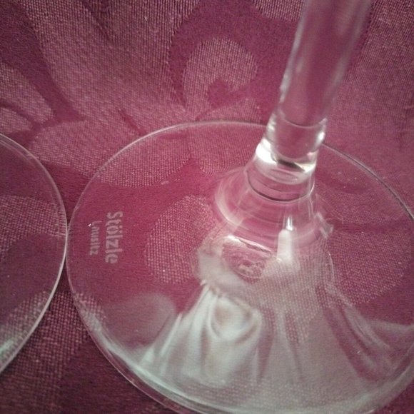 South Coast Winery Resort & Spa 4 Crystal Wine Glass 7"1/2 - Picture 11 of 12